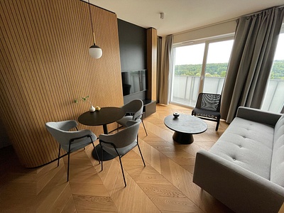 The Lake View - Living Room